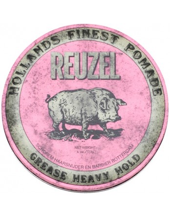 Reuzel Pink Pomade Grease Heavy Hold 4oz